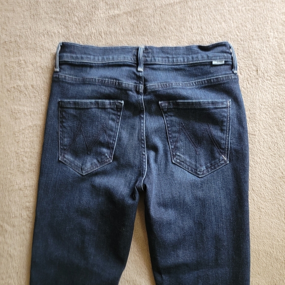 Mother The Mid Rise Dazzler Ankle Disco Dolls size 27 - Picture 8 of 16